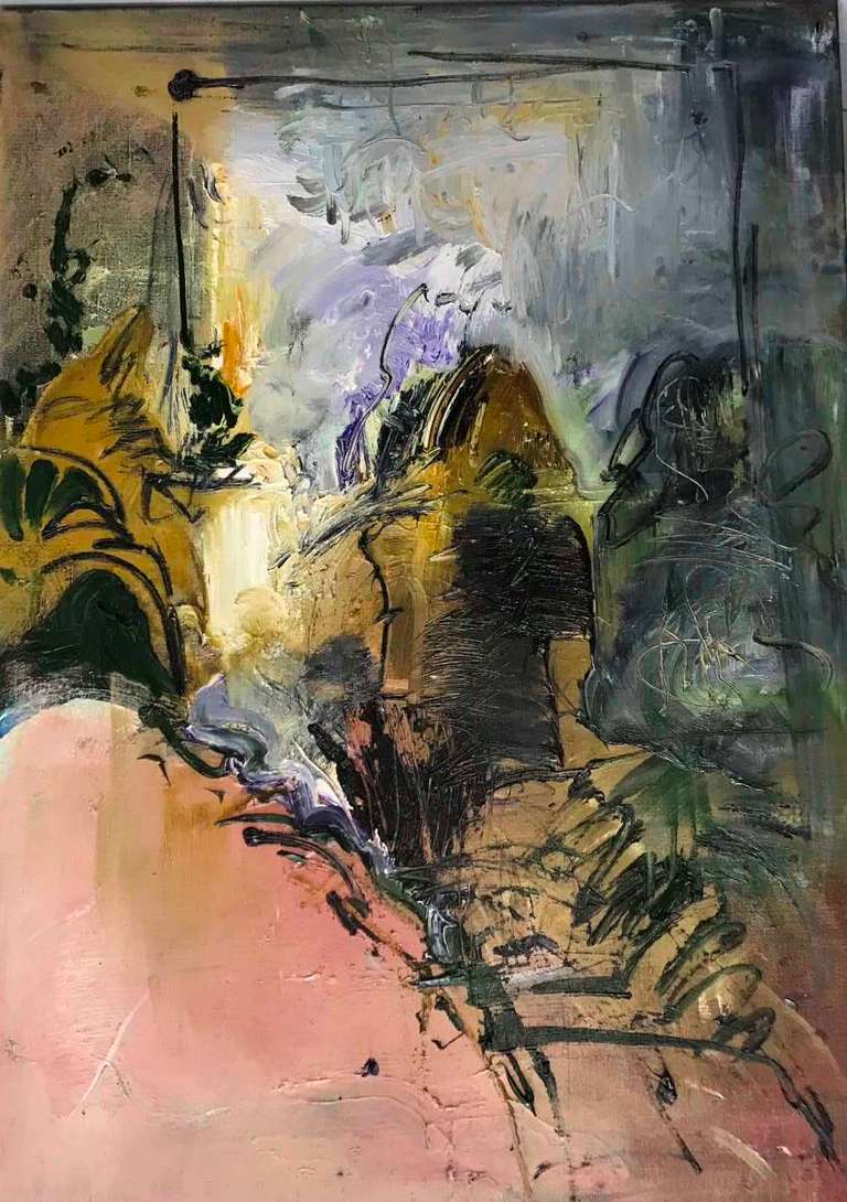 «Вихід» — полотно, олія  (70x100см) 2019