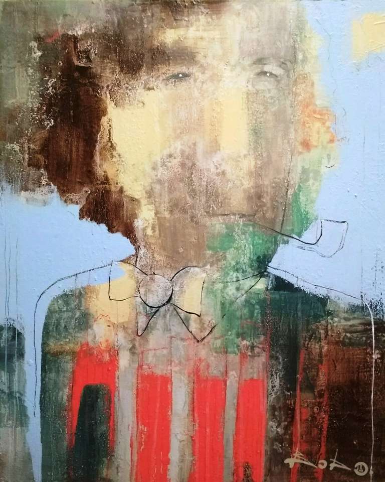 «Англієць» — полотно, акрил  (80x65см) 2018