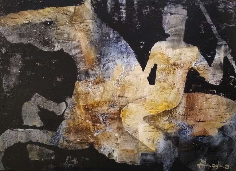 Кочівник III — полотно, акріл (110х80см) 2019