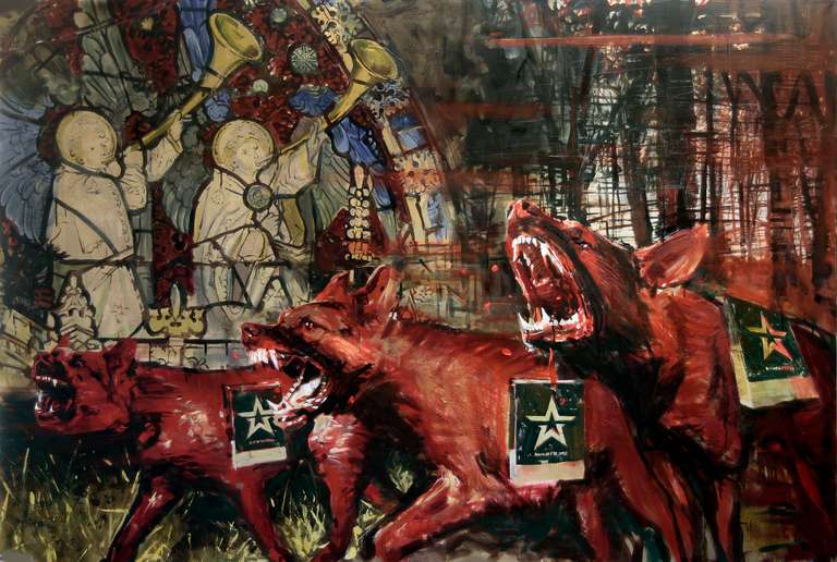 «Експансія» — полотно, олія (135х190см) 2022