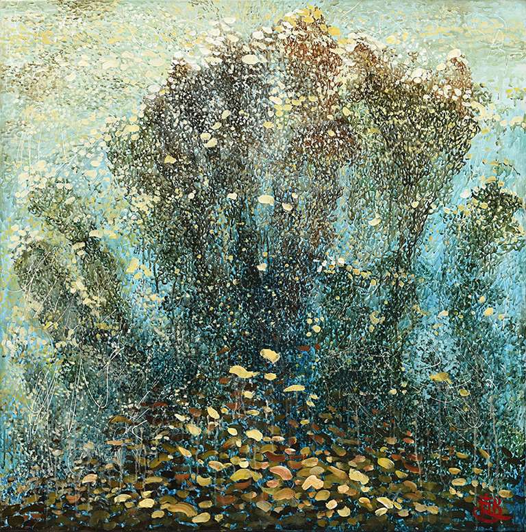 «One aspect XIII» — полотно, олія (120х120см) 2019