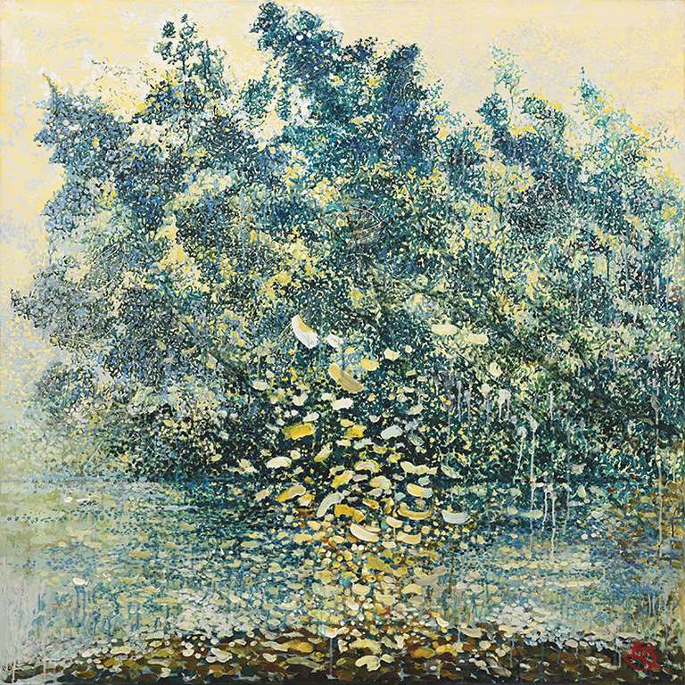 «One aspect XIVI» — полотно, олія (120х120см) 2019