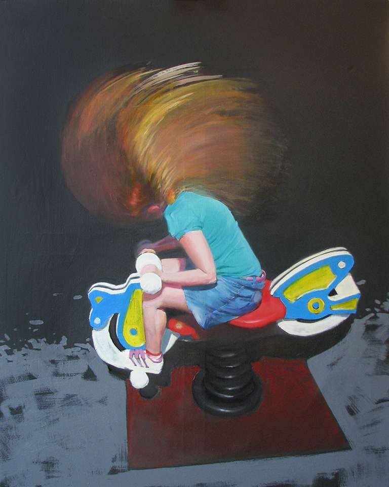 «Одна» — полотно, олія  (100х80см) 2013